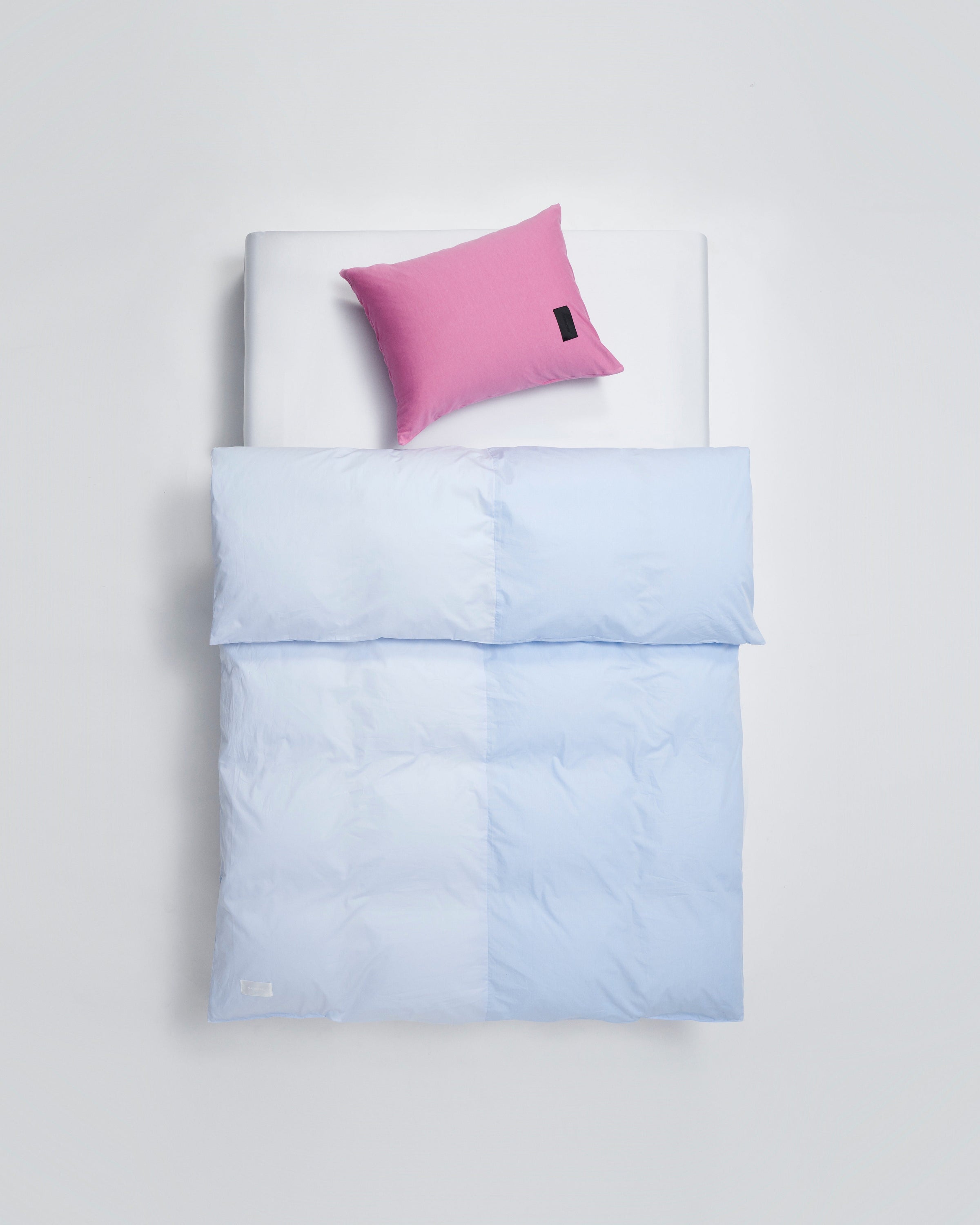 Wall Street duvet cover | Half & half dots Jacquard